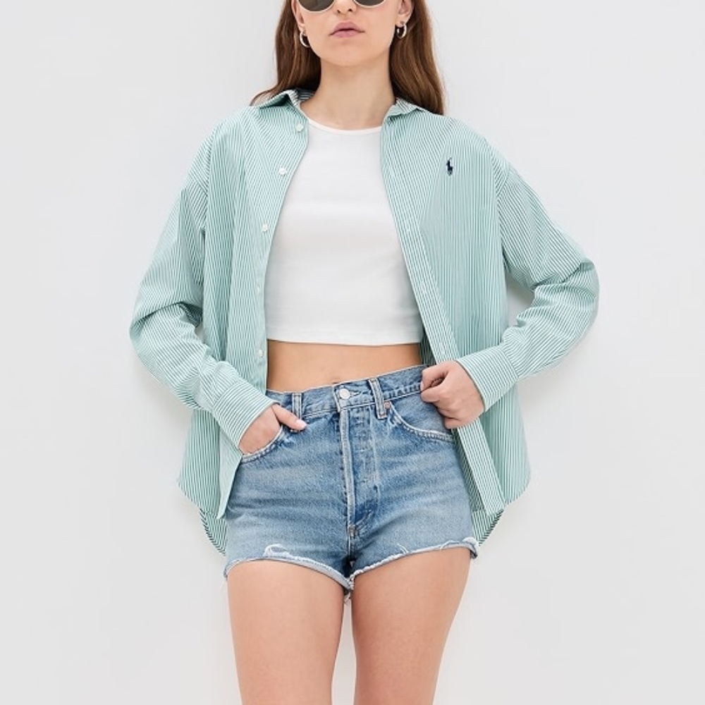 AGOLDE Ridley Vintage High Rise Shorts size 26 NWT $168